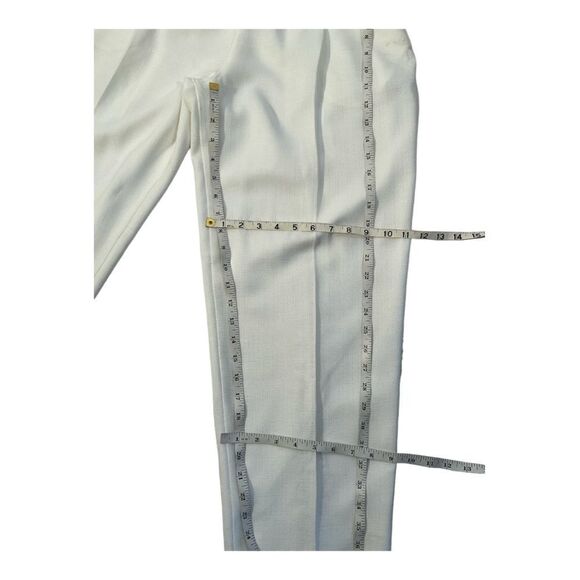 SIDEFFECTS Women’s Vintage White Dress Pants Size Small - Picture 11 of 14